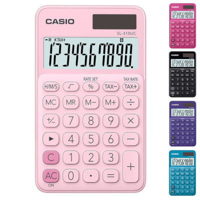 Calculatrice de Poche CASIO® - Différends Coloris