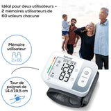 Tensiomètre électronique au poignet Beurer BC 28 - 2x60 mesures en mémoire