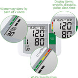 Tensiomètre électronique au bras Medisana BU 510 - Fonctions et mémoire