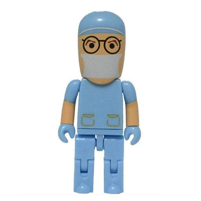 Clé USB Docteur 16 Go bleu - La Boutique Des Infirmières