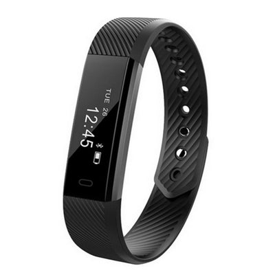 Bracelet d'activité - Montre connectée - Noir - Accessoires de sport - La Boutique Des Infirmières