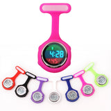 Montres digitales pour blouse infirmière - affichage numérique - 7 coloris