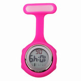 Montres digitales pour blouse infirmière - affichage numérique - Rose