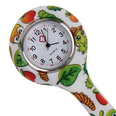 Montre médicale bracelet silicone - motif