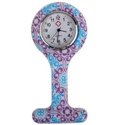 Montre médicale bracelet silicone - motif