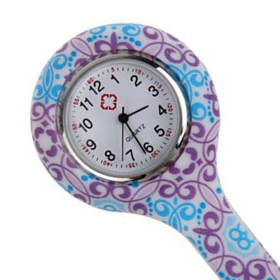 Montre médicale bracelet silicone - motif