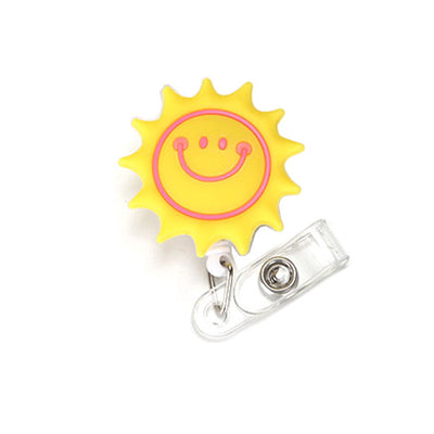 Porte-badge rétractable et extensible pour blouse infirmière - Modèle