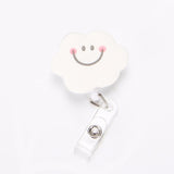 Porte-badge rétractable et extensible pour blouse infirmière - Modèle "Nuage"
