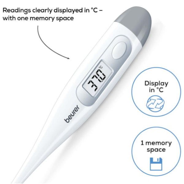 Thermomètre Beurer® FT09 usage médical Rectal et Corporel