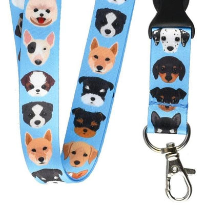 Tour de cou cordon pour clés et porte badges motif