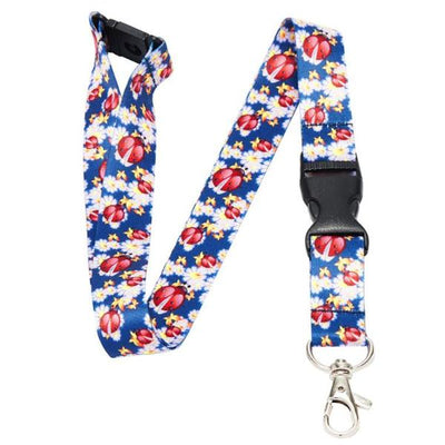 Tour de cou cordon pour clés et porte badges motif