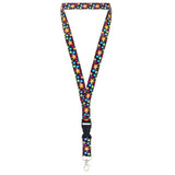 Tour de cou cordon pour clés et porte badges motif "Stars" - accessoires pour Infirmières
