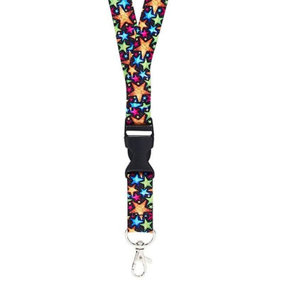 Tour de cou cordon pour clés et porte badges motif