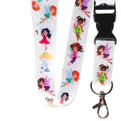 Tour de cou cordon pour clés et porte badges motif