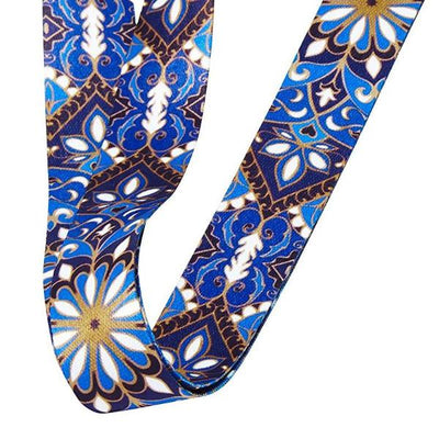 Tour de cou cordon pour clés et porte badges motif