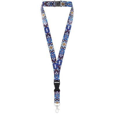 Tour de cou cordon pour clés et porte badges motif "Oriental" - accessoires pour Infirmières