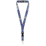 Tour de cou cordon pour clés et porte badges motif "Oriental" - accessoires pour Infirmières