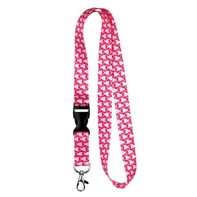 Tour de cou cordon pour clés et porte badges motif