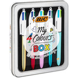 Coffret BIC "My 4 Colours Box" Stylos à Billes - Edition Spéciale