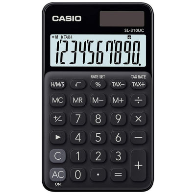 Calculatrice de poche CASIO SL-310UC-BK Noir