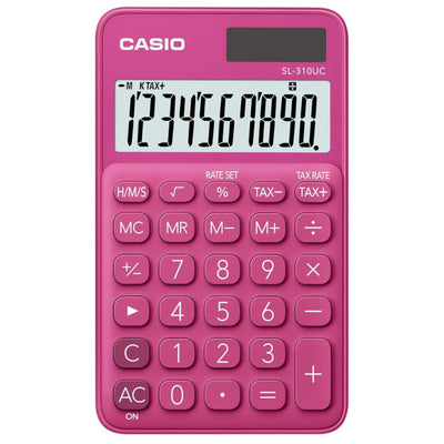 Calculatrice de poche CASIO SL-310UC-RD-S-EC Rose
