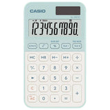 Calculatrice de poche CASIO SL-310YC  LG Vert pâle et Blanc