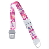 Garrot clip - tourniquet reutilisable motif pink square