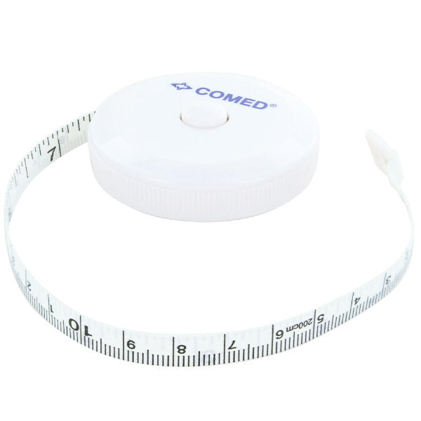 Mètre Ruban Corporel 150 Cm Avec Verrouillage - Grand Chiffre, Bouton Rétractable, Idéal Régime Et Fitness
