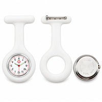 Montres infirmière pour blouse avec bracelet en silicone interchangeable - Recto Verso