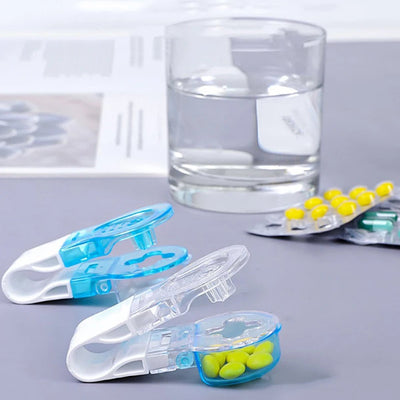 Pilulier décapsuleur pour ouvrir les plaquettes de Médicament