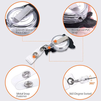 Portes-Badges Smiley en Silicone - Fiche Technique