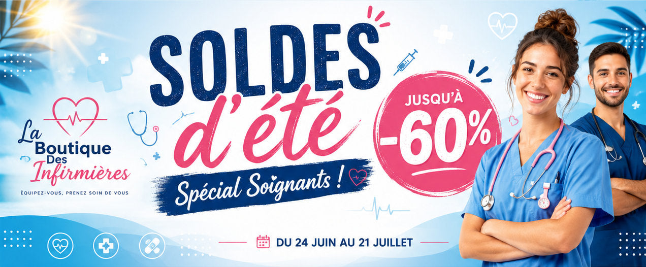 Soldes d'été 2026 - La Boutique Des infirmières