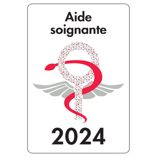 Caducée 2022 coeur Auxiliaire de vie