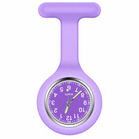 Montre Infirmière Silicone Cadran Couleur Pour Blouse