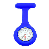 Montre Blouse infirmière en silicone - Bleu foncé