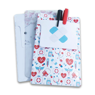 Pochette Protège-Poche pour Blouse Infirmière - "Médical Stuff"