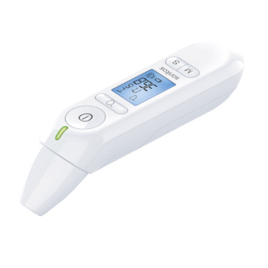 Thermomètre Médical SANITAS SFT79 - fonction température frontale et auriculaire 