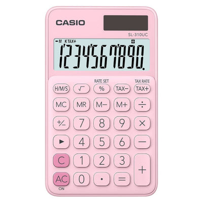 Calculatrice de poche CASIO SL-310UC-PK Rose