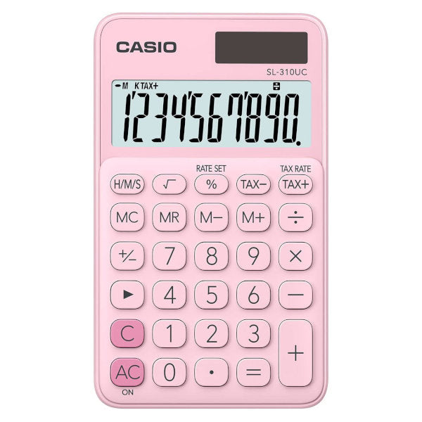 Calculatrice de poche CASIO SL-310UC Rose - La Boutique Infirmière – La  Boutique Des Infirmières