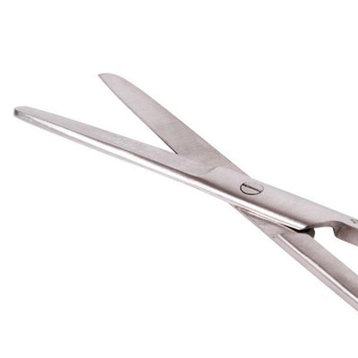 Ciseaux Mousse COMED tranchants à bouts arrondis 14cm - zoom pointes arrondies - Instruments médicaux infirmière