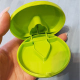 Pilulier - coupe comprimés de poche - coupe pilules 3 coloris - Vert - La Boutique Des Infirmières