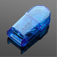 Pilulier Coupe comprimés de poche - coupe pilules rectangle 3 coloris - Bleu - La Boutique Des Infirmières