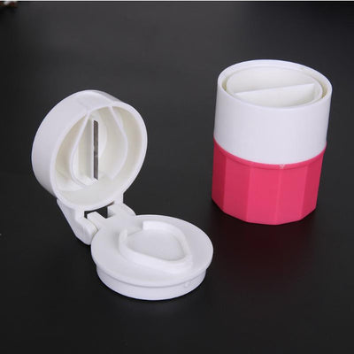 Coupeur / Broyeur de médicaments Rose détails de la lame coupe pilule