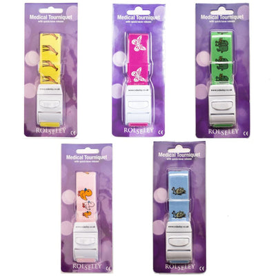 Garrots clip élastique à motifs - tourniquet - La Boutique Des Infirmières