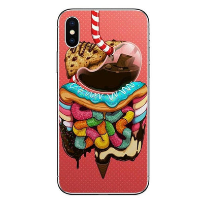 Coque silicone pour smartphone iPhone 