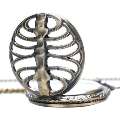 Montre à gousset "Squelette" - La Boutique Des Infirmières