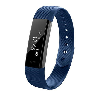 Bracelet d'activité - Montre connectée - Bleu - Accessoires de sport - La Boutique Des Infirmières 