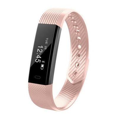 Bracelet d'activité - Montre connectée - Rose - Accessoires de sport - La Boutique Des Infirmières 