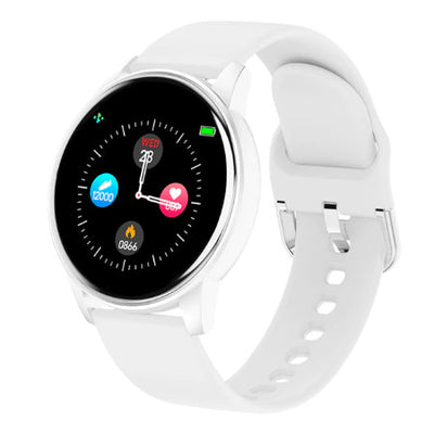 Montre connectée cardiofréquencemètre LIGE - BLANC - Smartband multisport