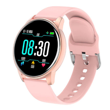 Montre Connectée Femme LIGE - Appels Bluetooth, écran 1,27", Monitoring Santé, 100+ Modes Sport - Compatible Android/iOS